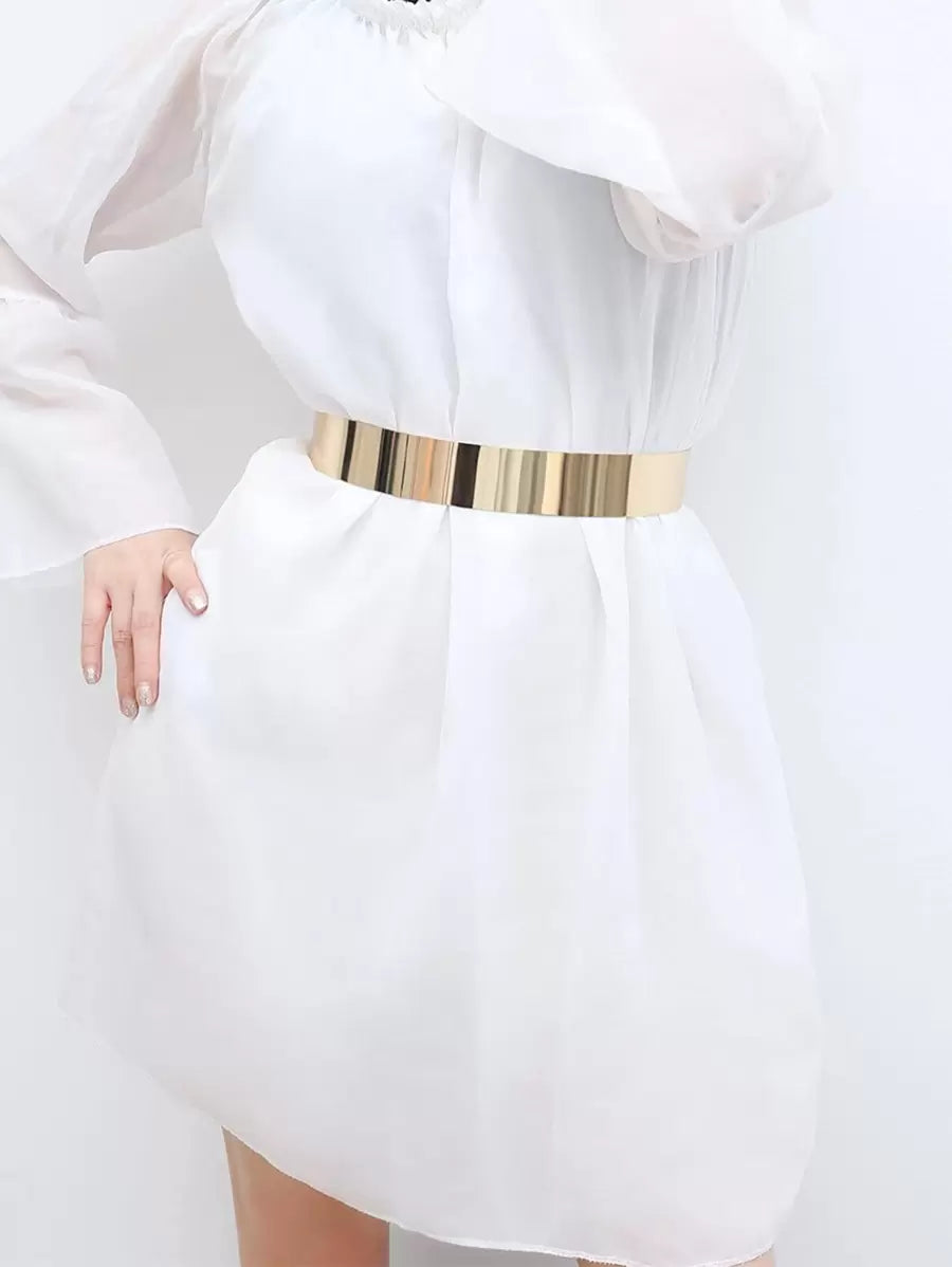 Elegant Metallic Decoration Simple Style Waist Belt Halloween Summer, School Fall, Autumn, Halloween
