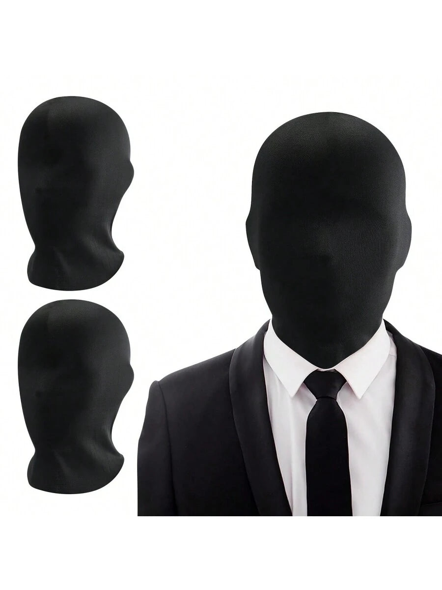 1pc Halloween Costume Lycra Mask & Bodysuit, Random Style,Christmas